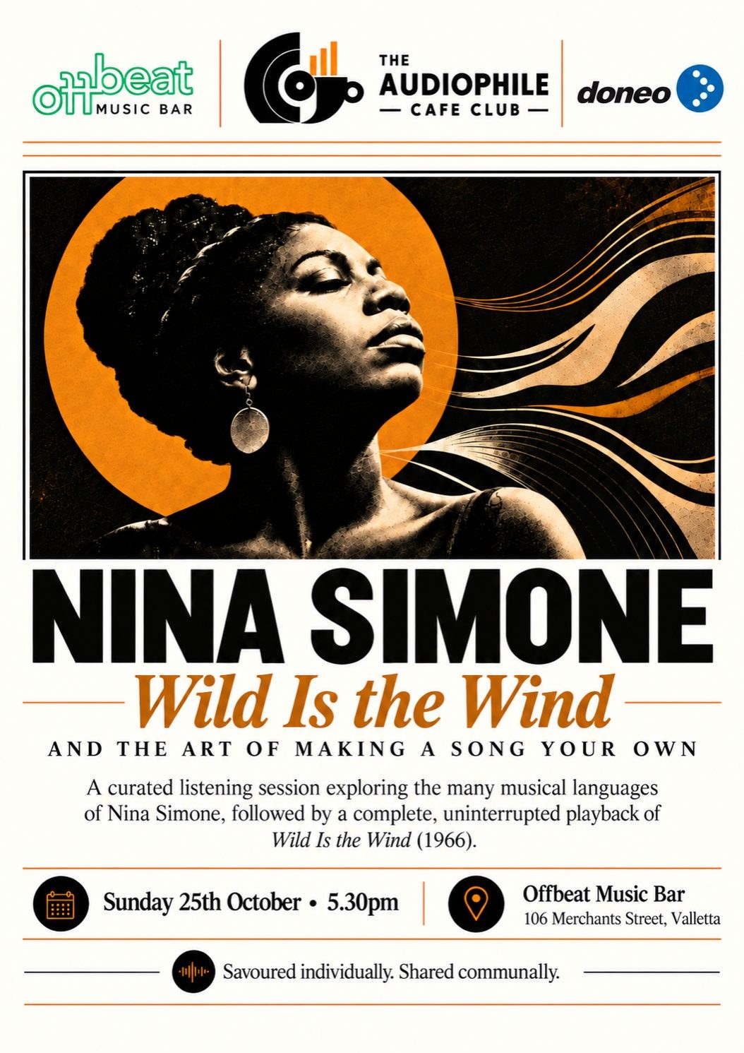 An Evening with Nina Simone - Wild is the Wind and the Art of making a Song Your Own